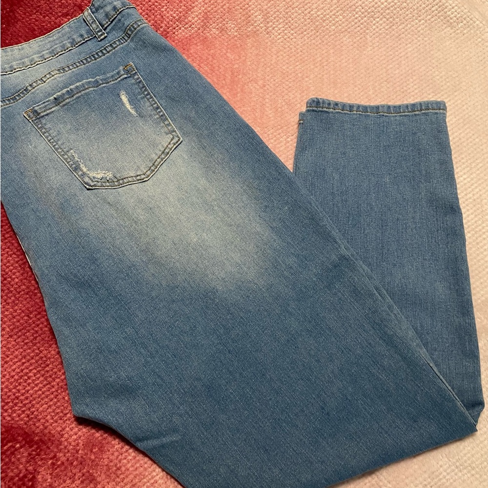 Women’s Plus Size 22 Button-Fly Jeans